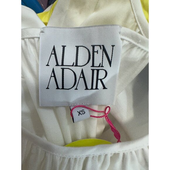 Alden Adair NWT Lilah Dress - White X small - Picture 7 of 9